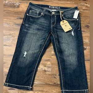 NWT Hydraulic Capri Jeans (Junior Jeans)